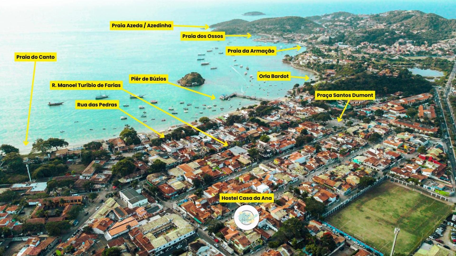 Hostel Casa Da Ana Búzios Eksteriør billede